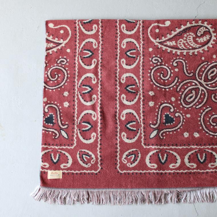 バッシュ Basshu コットンパイルブランケット Cotton Pile Blanket バンダナ M バッシュ Basshu コットンパイルブランケット Cotton Pile Blanket バンダナ M