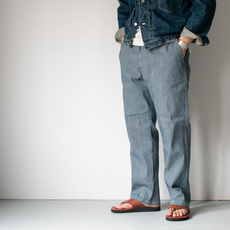 ファイブブラザー FIVE BROTHER ストレッチヒッコリーイージーパンツ STRETCH HICKORY EASY PANTS