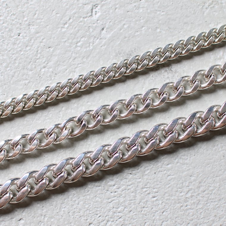 メイドインカリフォルニア MADE IN CALIFORNIA スターリングシルバーブレスレット T bar Sterling Silver  Chain Bracelet Sサイズ