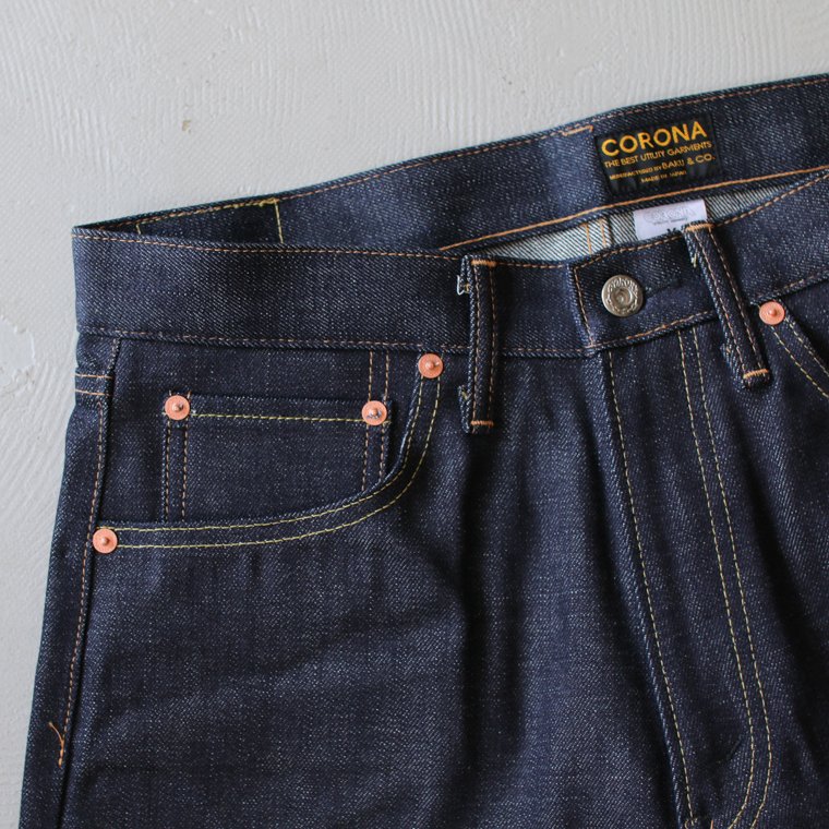 コロナ CORONA CP001 13.5オンスセルヴィッチデニム 5ポケットジーンズ デニム 5POCKET JEANS