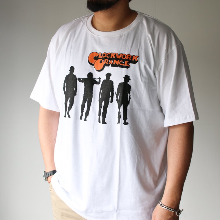 MOVIE TEE 時計仕掛けのオレンジ A Clockwork Orange ホワイト