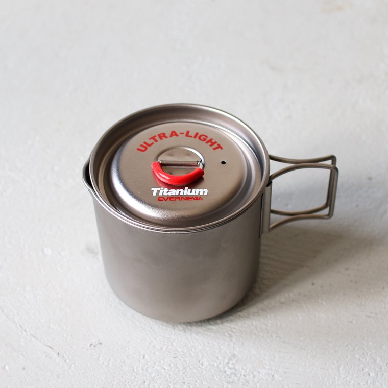 エバニュー(EVERNEW) Ti Mug pot 500 Stove set - バーベキュー・調理用品