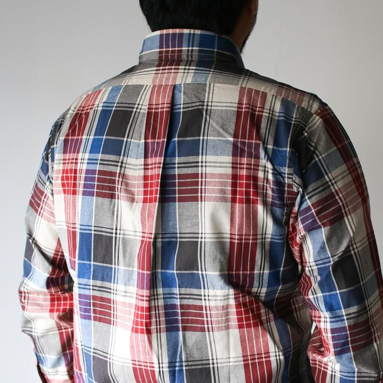 ワーカーズ WORKERS KT H モディファイボタンダウン Modified BD, 2021, ビッグプレイドチェック Big Plaid