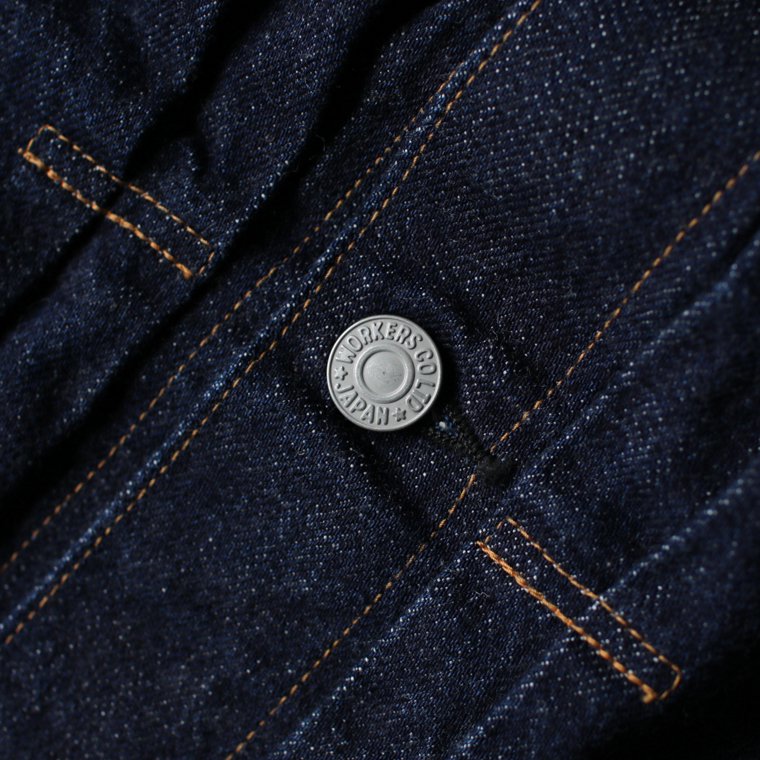 ワーカーズ WORKERS K&T H デニムジャケット 13.75オンス Denim Jacket