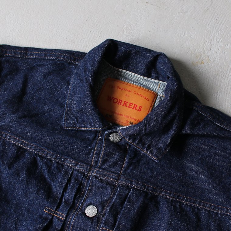 ワーカーズ WORKERS K&T H デニムジャケット 13.75オンス Denim Jacket