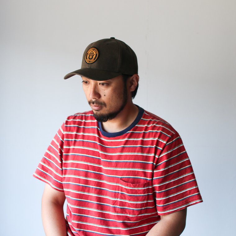 フィルソン FILSON×SMOKEY BEAR 04549 ロガーキャップ Logger Cap ブラウン