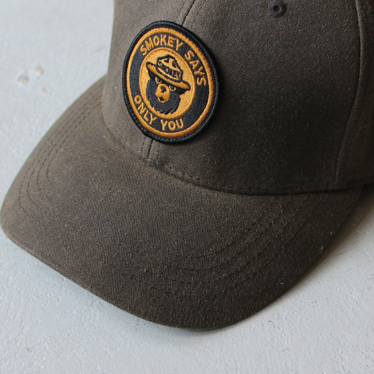 フィルソン FILSON×SMOKEY BEAR 04549 ロガーキャップ Logger Cap ブラウン