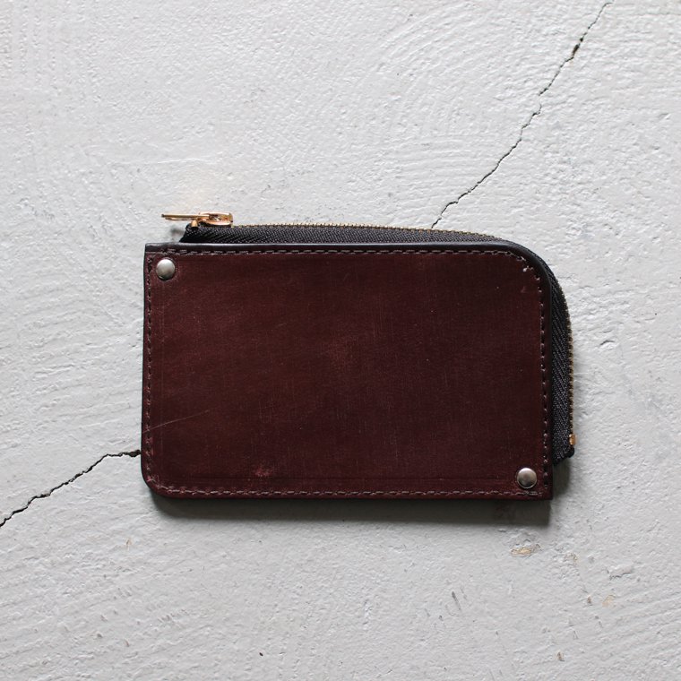 OLDGOD オールドゴッド UK BRIDLE L ZIP WALLET UKブライドルLジップウォレット ブラウン