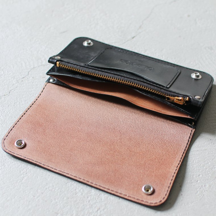 オールドゴッド OLDGOD ブライドルトラッカーウォレット UK BRIDLE TRUCKER WALLET ブラック