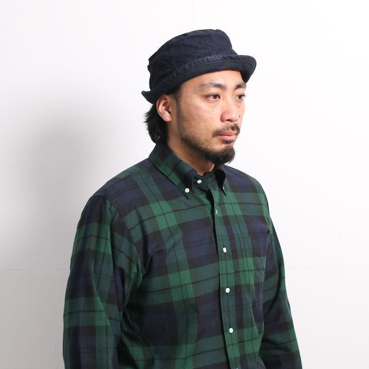 シュガーケーン SUGAR CANE SC02466 デニムポークパイハット
