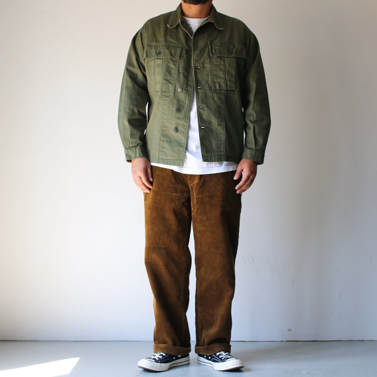 ワーカーズ WORKERS K&T H M-43 コンバットジャケット ヘリンボーン M 43 Combat Jacket, Herringbone  OD