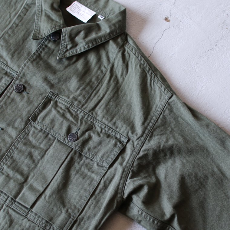 ワーカーズ WORKERS K&T H M-43 コンバットジャケット ヘリンボーン M 43 Combat Jacket, Herringbone  OD