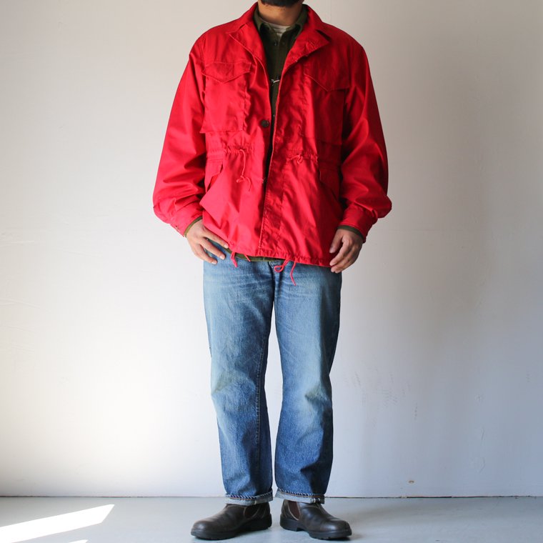 コロナ CORONA CJ007 M-43 FIELD JACKET WEATHER CLOTH / RED レッド