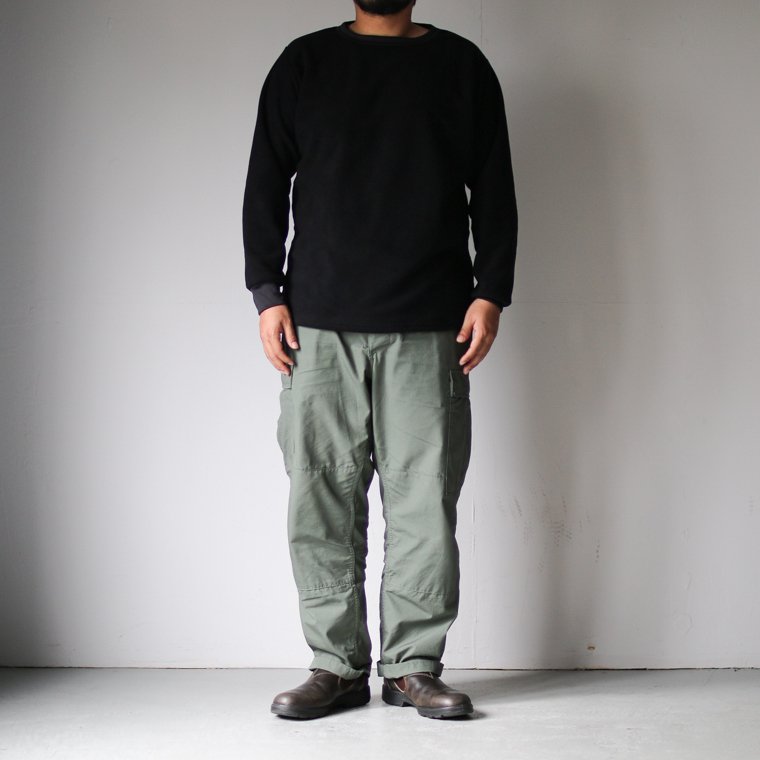 ケニヨン KENYON ポーラテックフリース クルーネックT POLAR FLEECE T ブラック