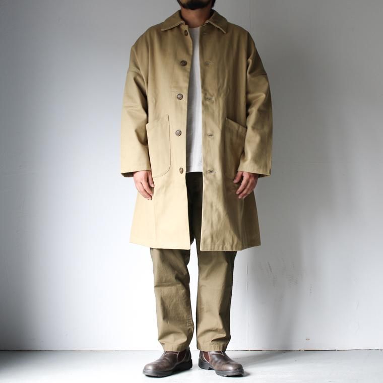 新しいコレクション YARMO◇DUSTER COAT/40/コットン/BEG ステンカラー