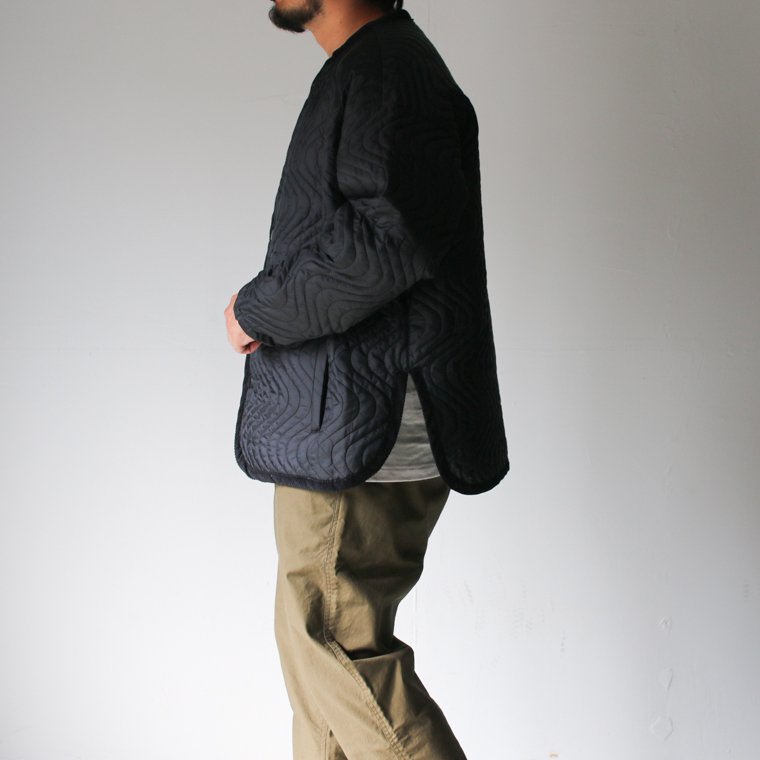 メイプル melple ウェーブキルテッドカーディガン Wave Quilted Cardigan