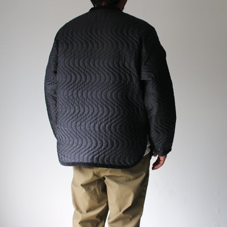 メイプル melple ウェーブキルテッドカーディガン Wave Quilted Cardigan