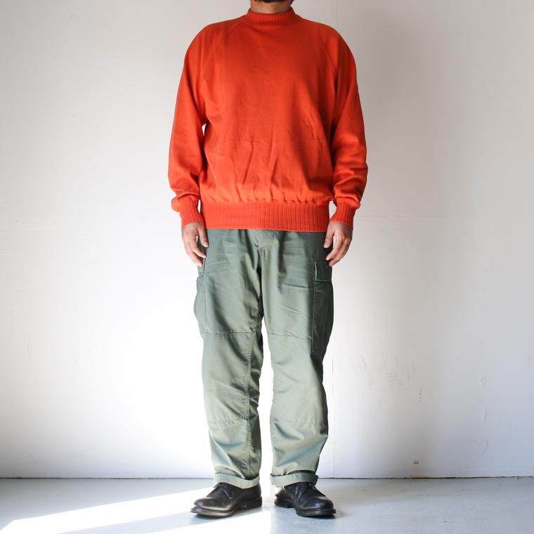 ワーカーズ WORKERS K&T H コットンラグランセーター Raglan