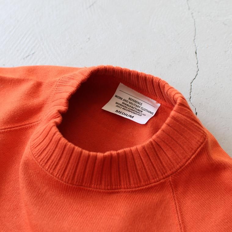 ワーカーズ WORKERS K&T H コットンラグランセーター Raglan