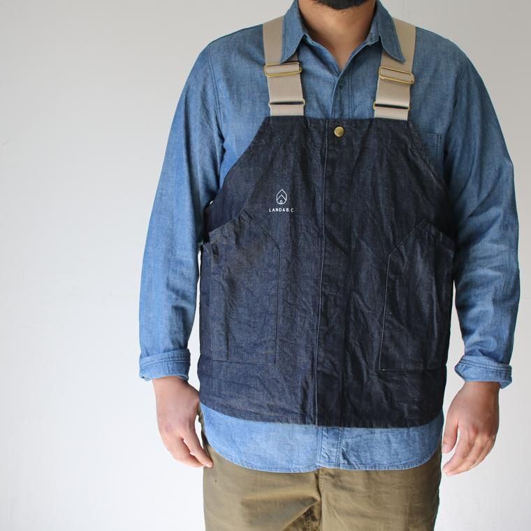 ランドアンドビーシー LAND&B.C. ハントベストデニム HUNT VEST DENIM