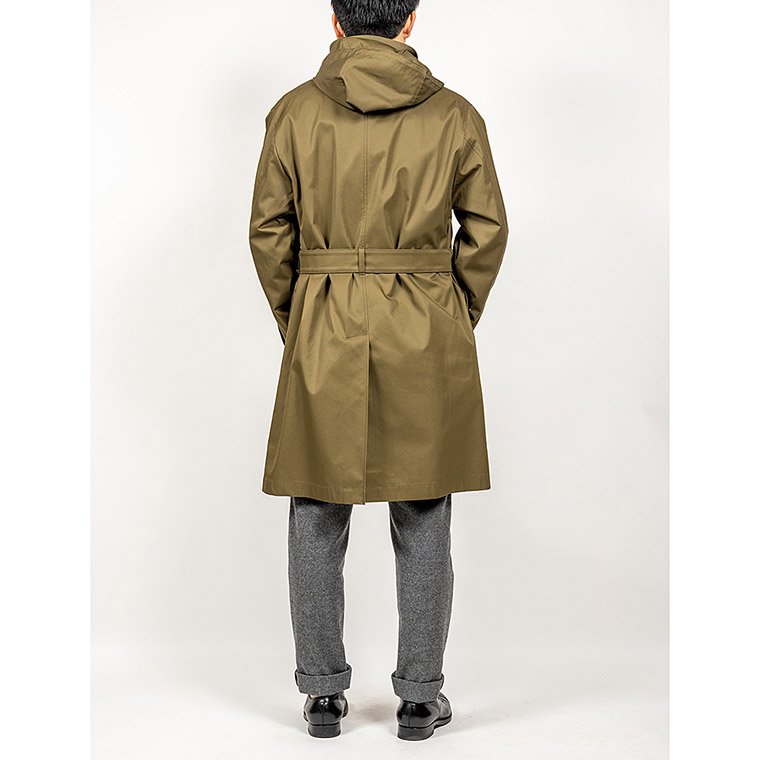 ワーカーズ WORKERS K&T H モトコート Moto Coat, オリーブライトベンタイル Olive Light Ventile