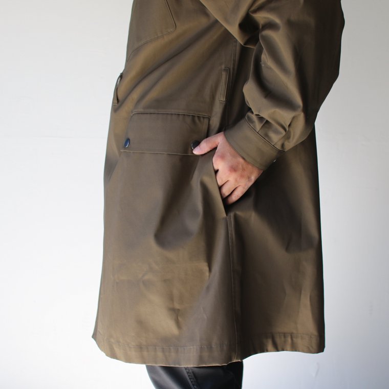 ワーカーズ WORKERS K&T H モトコート Moto Coat, オリーブライトベンタイル Olive Light Ventile