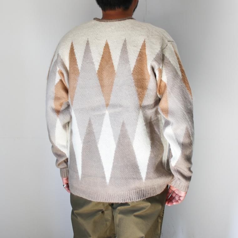 タウンクラフト TOWNCRAFT アーガイルカーディガン ARGYLE