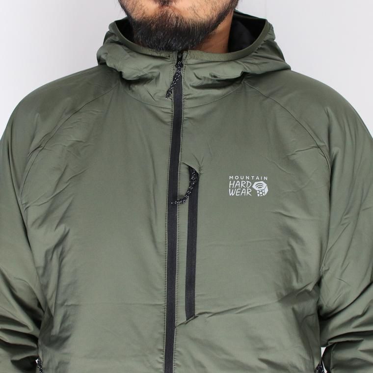 日本最大級 MOUTAIN HARD WEAR コアストラータフーデッド L グリーン ...