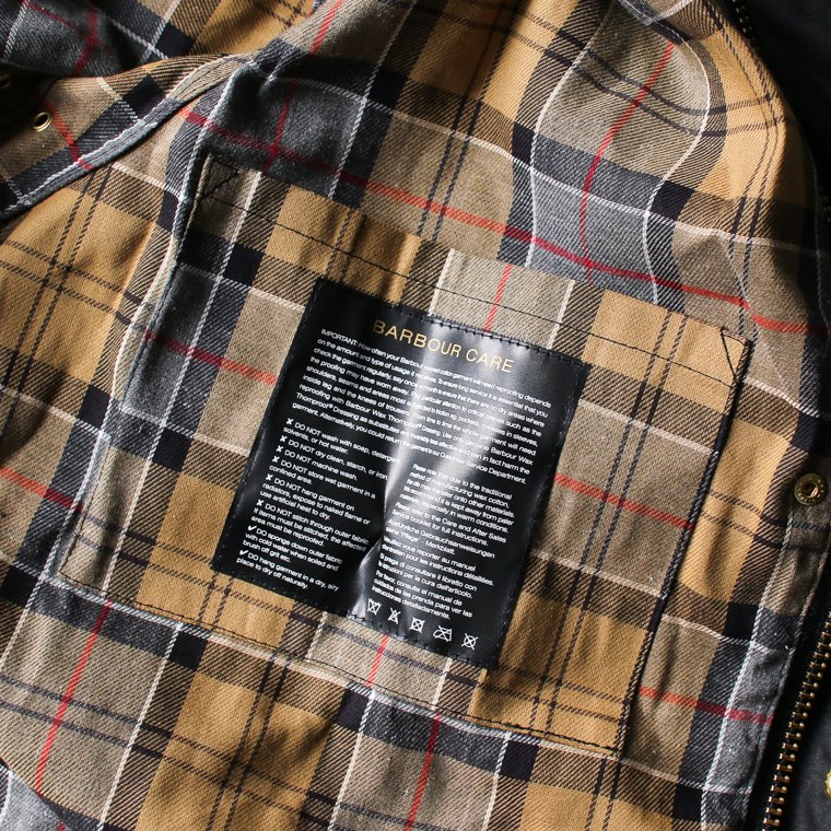 バブアー BARBOUR インターナショナル INTERNATIONAL ORIGINAL WAXED COTTON MWX0004 ブラック