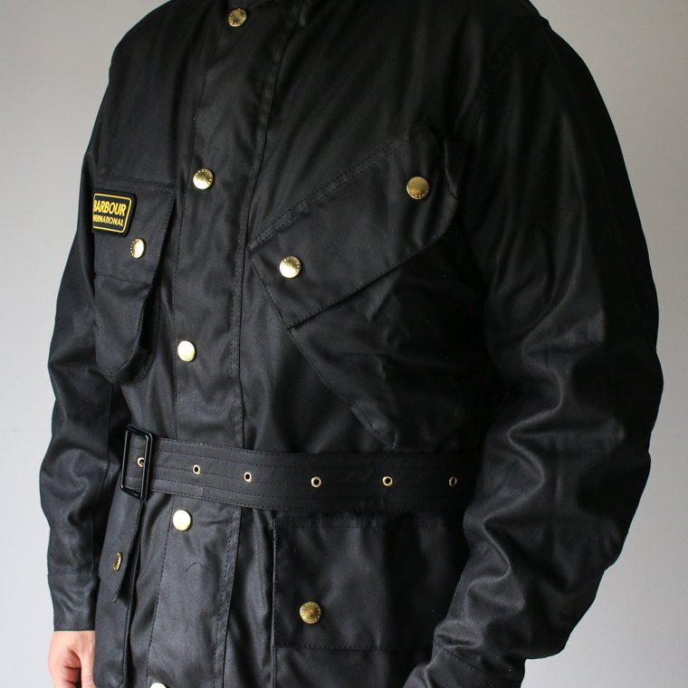 バブアー BARBOUR インターナショナル INTERNATIONAL ORIGINAL WAXED COTTON MWX0004 ブラック