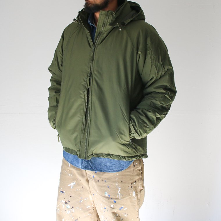 米軍 アメリカミリタリー US MILITARY レベル7プリマロフトジャケット BAF LEVEL7 ECWCS PRIMALOFT JACKET  オリーブ