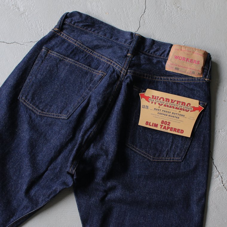 初回限定 workers 802 slim tapered W30 L31 kids-nurie.com