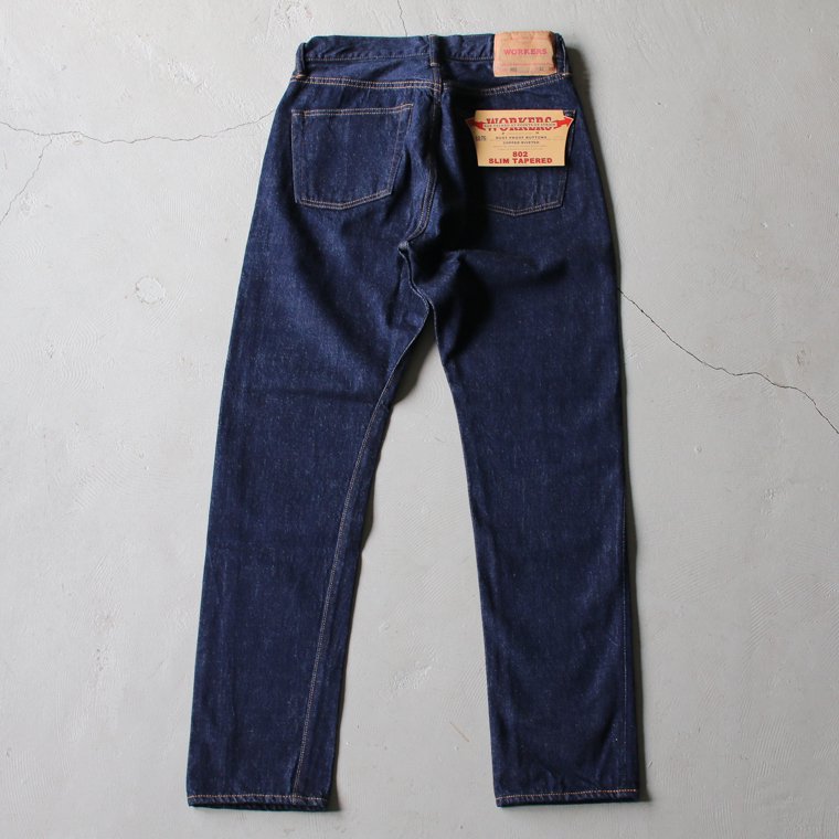 ワーカーズ WORKERS K&T H ジーンズ Lot 802 Slim Tapered Jeans