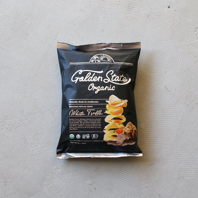 Golden State Organic 有機ポテトチップス ホワイトトリュフ味