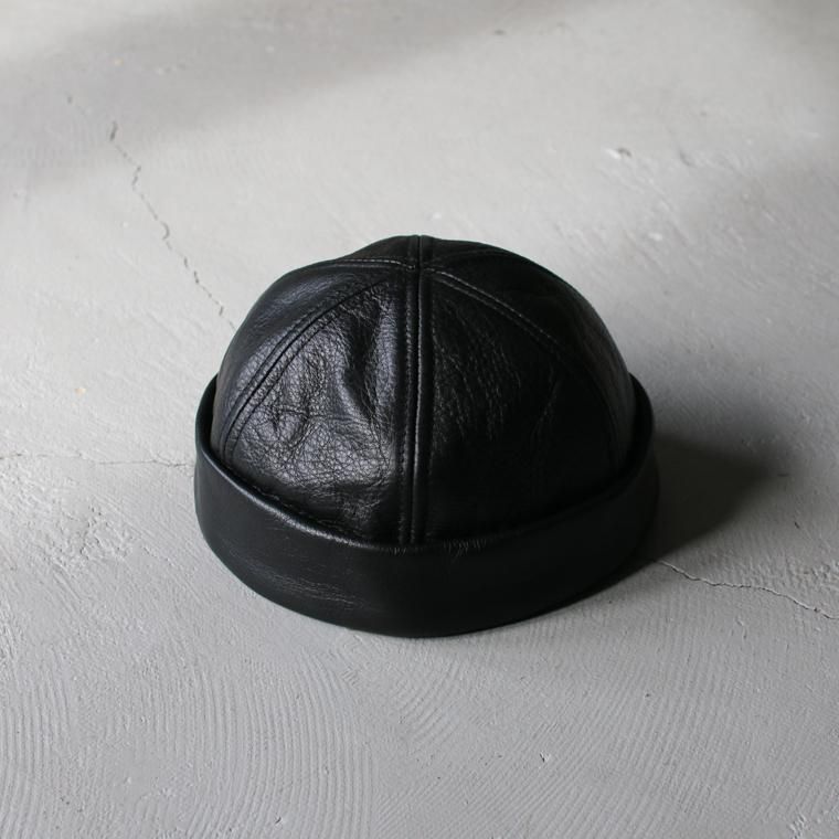本当に信頼出来る商品 YORK NEW HAT ラムレザー アメリカ製 ランバサグレザー 帽子