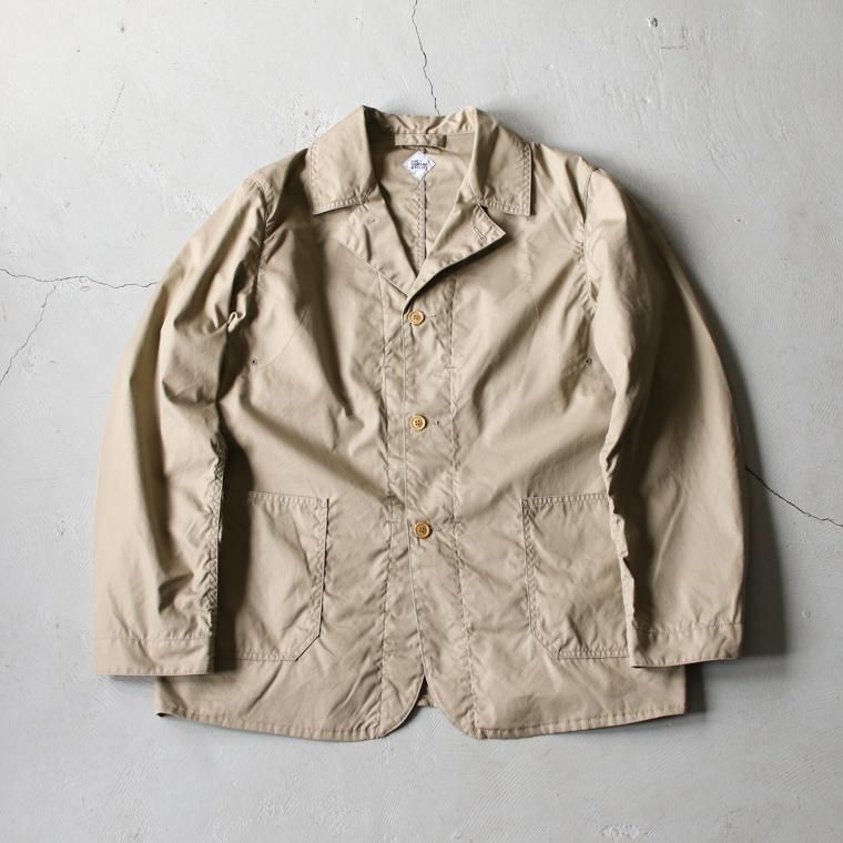 コロナ CORONA CJ002 ユーティリティワークコート Utility Work Coat / USMC M-51 NYCO Blocks -  ベージュ