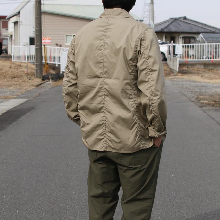 コロナ CORONA CJ002 ユーティリティワークコート Utility Work Coat / USMC M-51 NYCO Blocks -  ベージュ