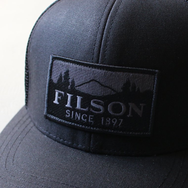 FILSON フィルソン キャップ - グレーx黒B詳細