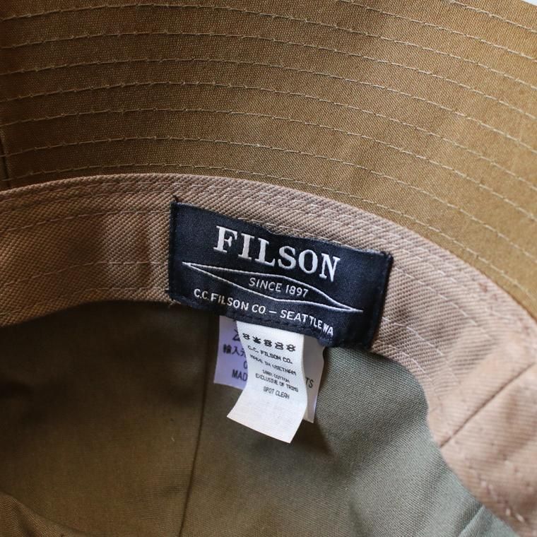 フィルソン FILSON 04552 ワックスコットンバケットハット WAX COTTON