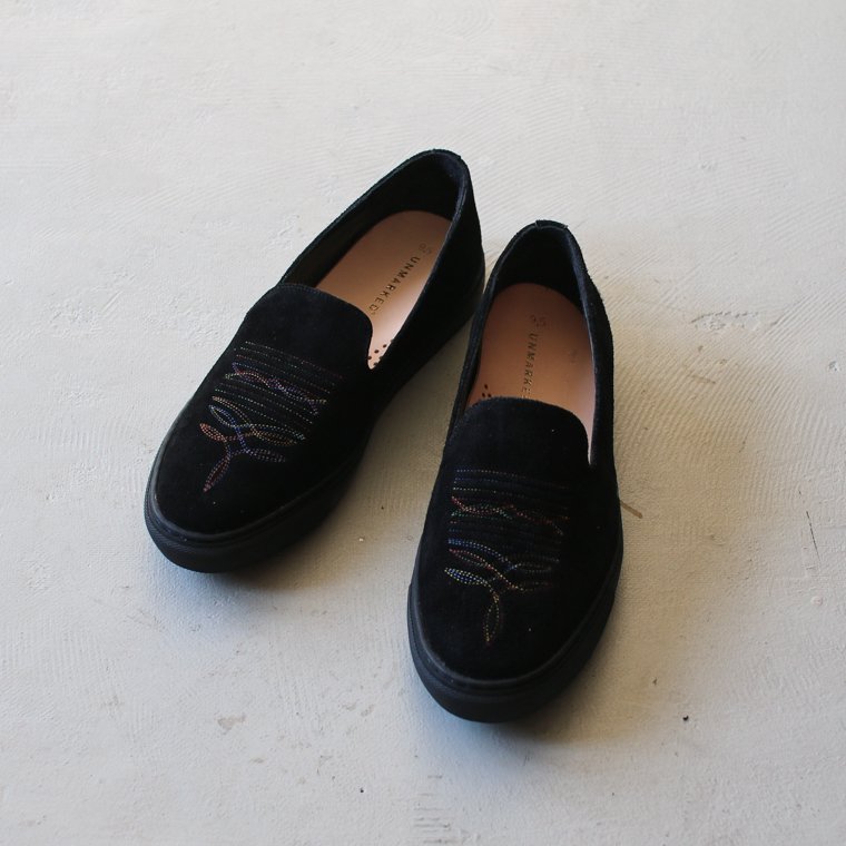 UNMARKED アンマークド LOAFER SNEAKER ローファースニーカー スエードブラック