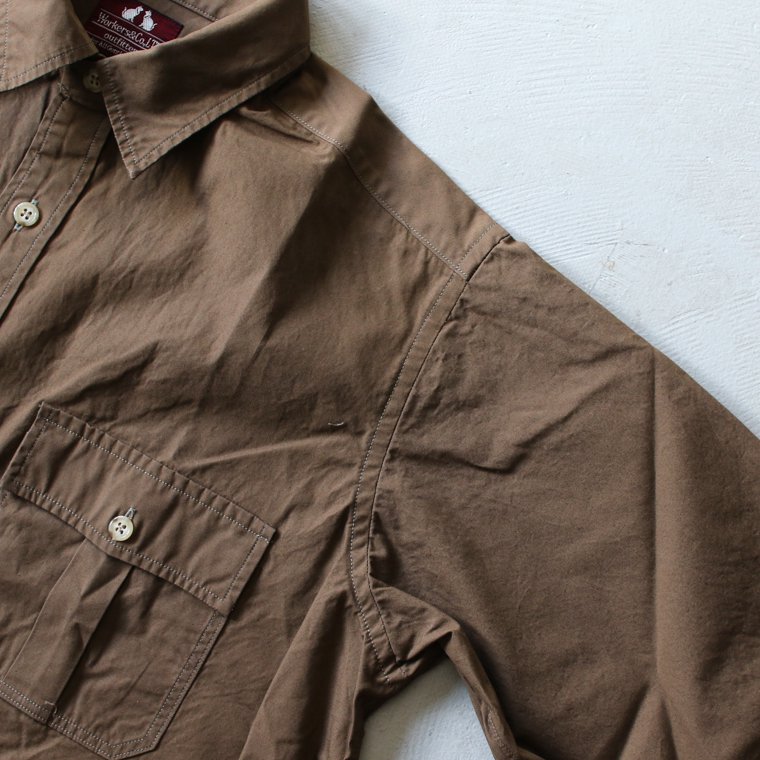 ワーカーズ WORKERS K&T H ビッグサファリシャツ Big Safari Shirt