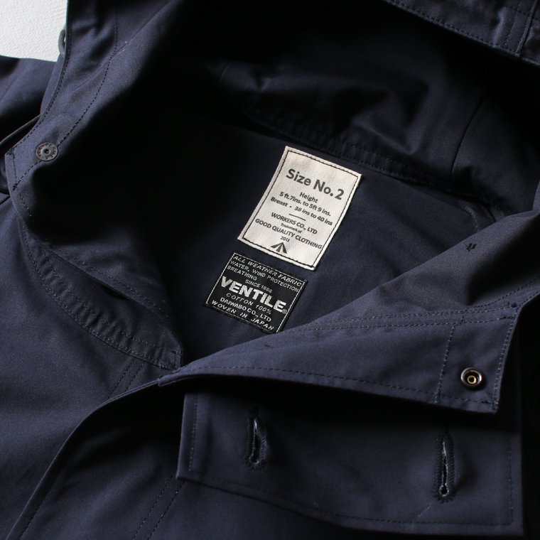 ワーカーズ WORKERS K&T H ロイヤルネイビースモック Royal Navy Smock