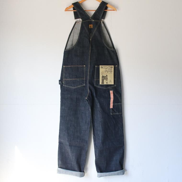 トロフィークロージング TROPHY CLOTHING 1603W ダブルニーカーペンターオーバーオールズ WKNEE Carpenter  Overalls