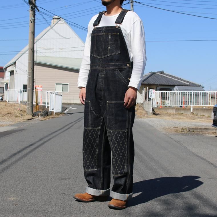 トロフィークロージング TROPHY CLOTHING 1603W ダブルニーカーペンターオーバーオールズ WKNEE Carpenter  Overalls