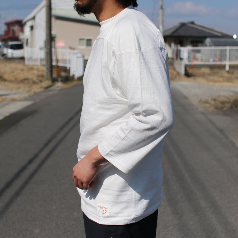 ウエアハウス WAREHOUSE Lot 4063 七分袖フットボールT FOOTBALL T PLAIN