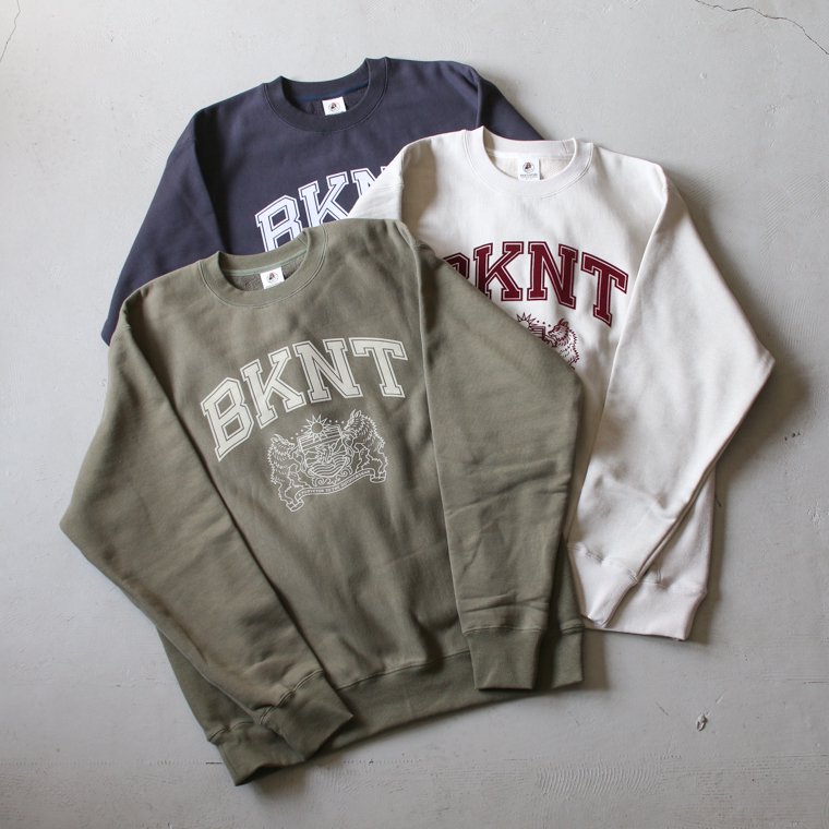 BACK TO NATURE CHD クルーネックスウェット CREWNECK SWEATSHIRT