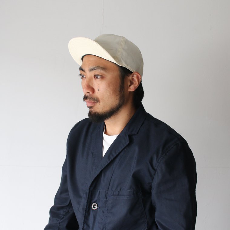 ハイアー HIGHER コットンナイロン グログランキャップ C/N SALT SHRINKING GROSGRAIN CAP