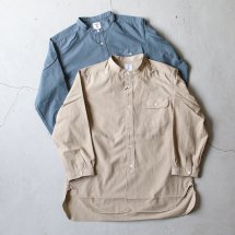<img class='new_mark_img1' src='https://img.shop-pro.jp/img/new/icons14.gif' style='border:none;display:inline;margin:0px;padding:0px;width:auto;' />スタンダードシャツ STANDARD SHIRT 後染めバンドカラーシャツ Band Collar Shirt