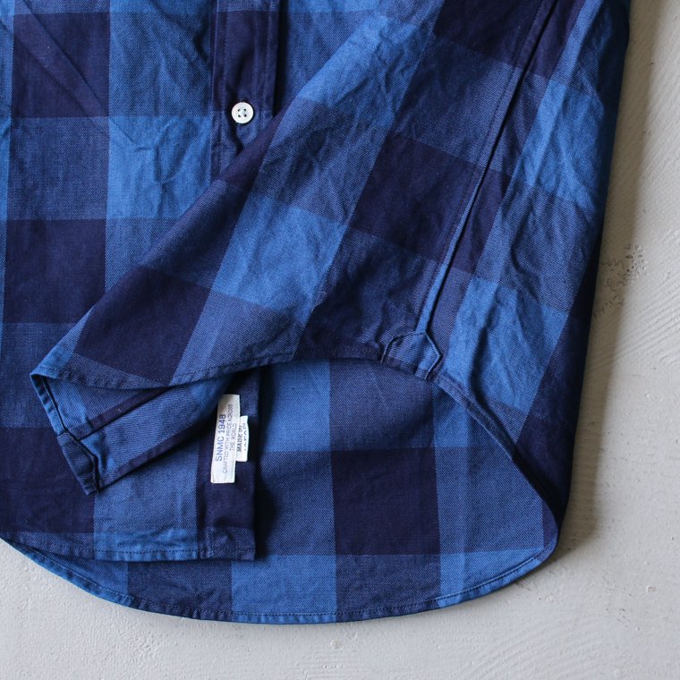 ファイブブラザー FIVE BROTHER インディゴバッファローチェックシャツ INDIO BUFFALO CHECK SHIRTS  バッファローブルー