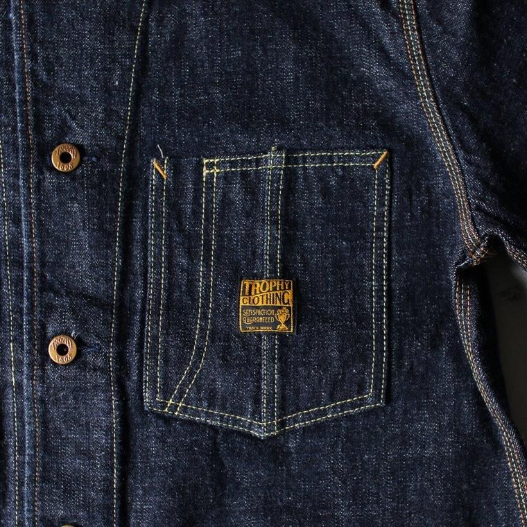 トロフィークロージング TROPHY CLOTHING 2604 ダートデニムカバーオール DIRT DENIM COVERALL